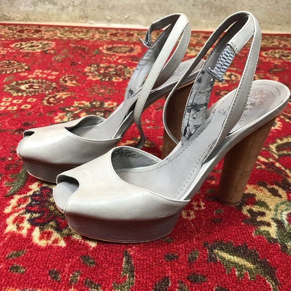 RETRO “VINCE CAMUTO” PINUP PLATFORM - Picture 2 of 4